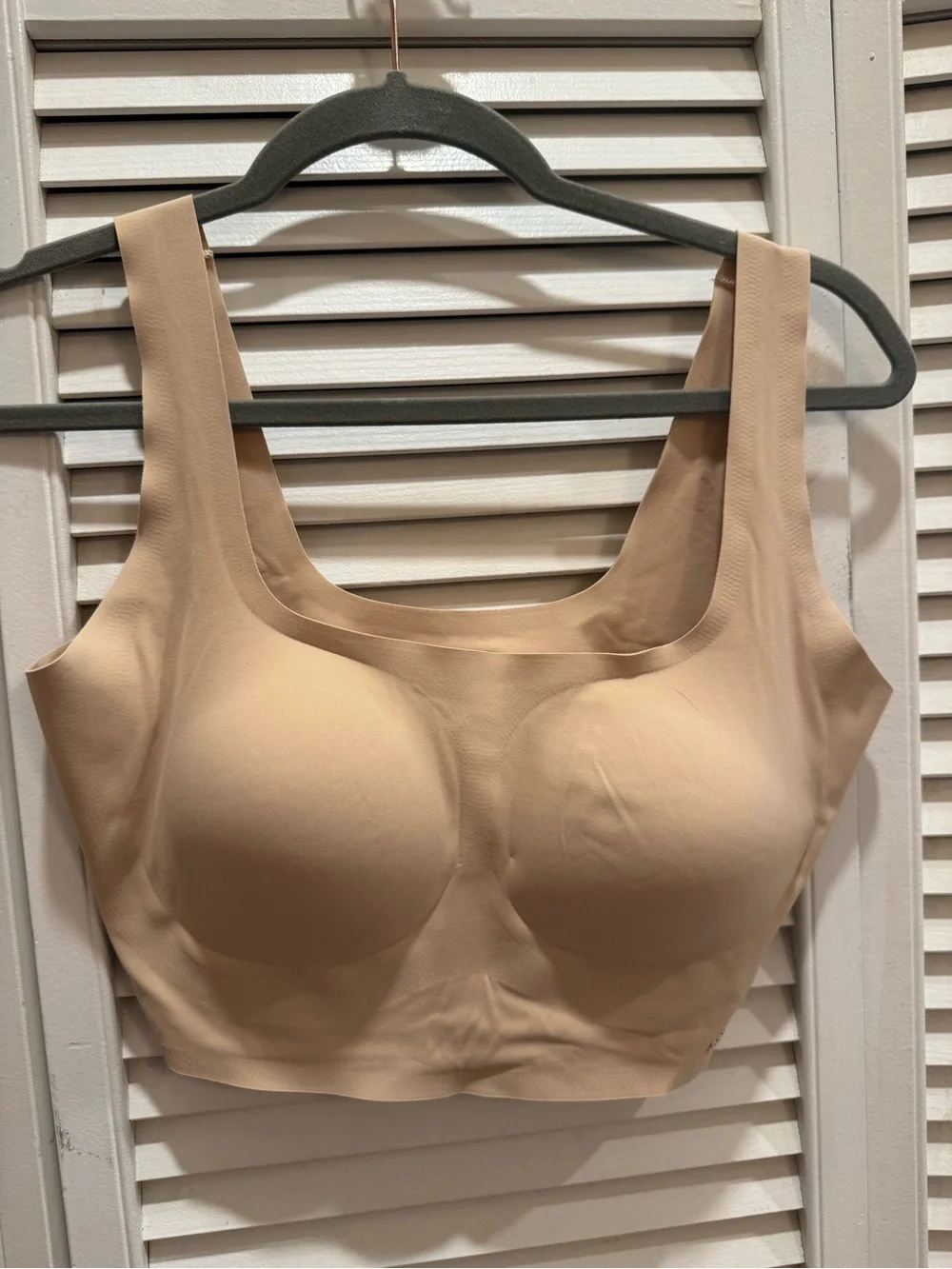 NWOT SKIMS Naked Longline Bralette Sand size large - Picture 2 of 3